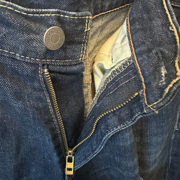 Levi's 511 Straight Fit Destroyed / Tattered W 31 L 32 - Picture 3 of 6